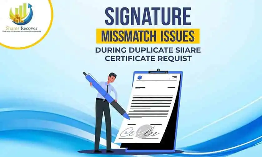 Signature Mismatch in a Share Certificate: How to Fix It