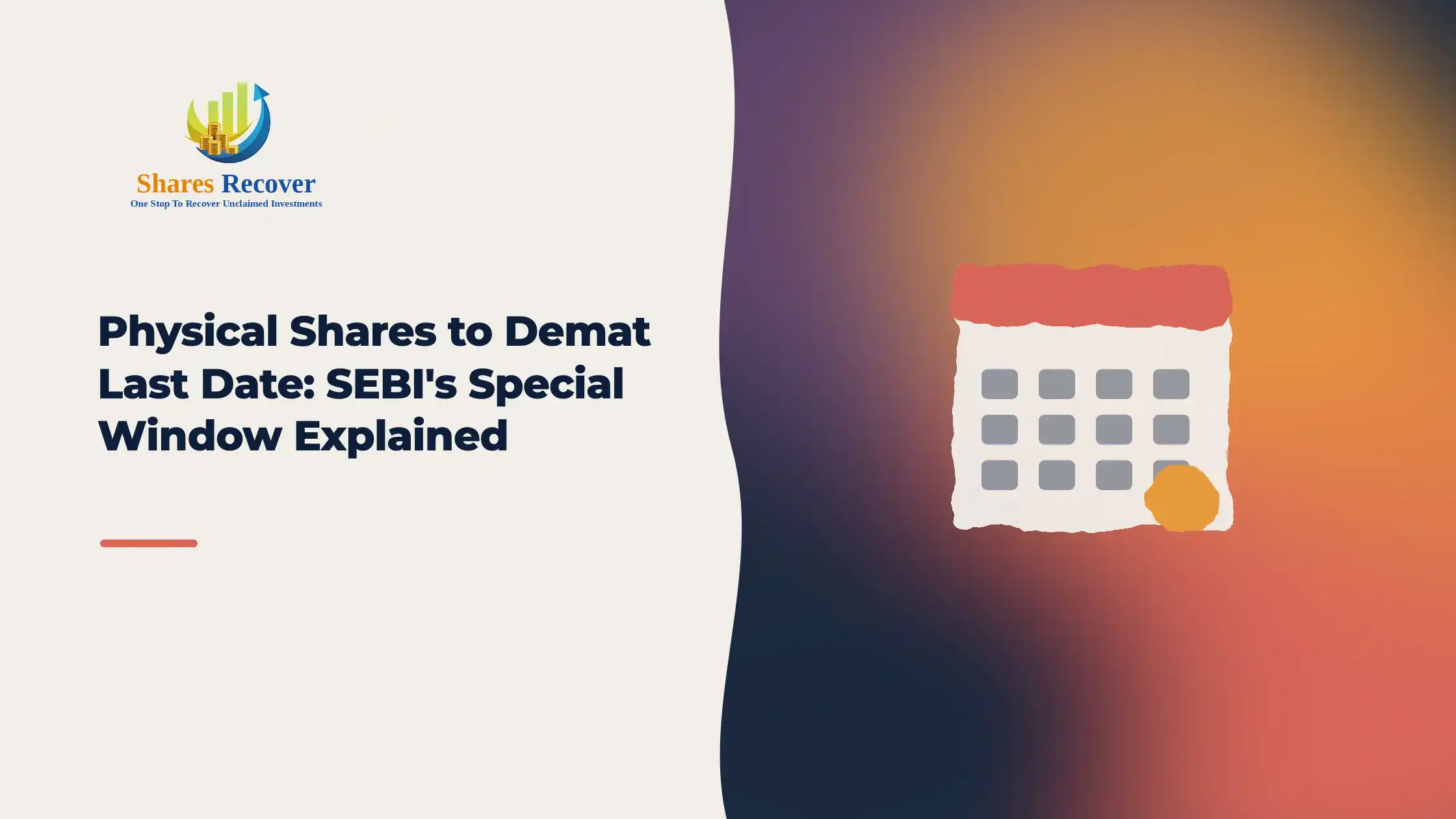 Physical shares to demat last date and SEBI special window