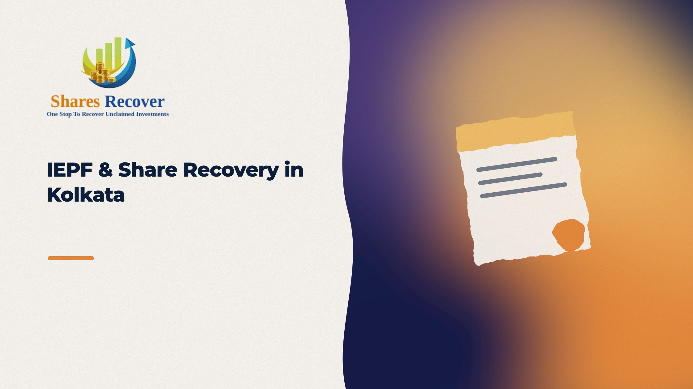 IEPF & Share Recovery in Kolkata: How to Reclaim Old and Unclaimed Shares